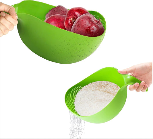 Rice Strainer Colander for Kitchen