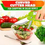 Multi-Blade Salad Scissors, 8.9"