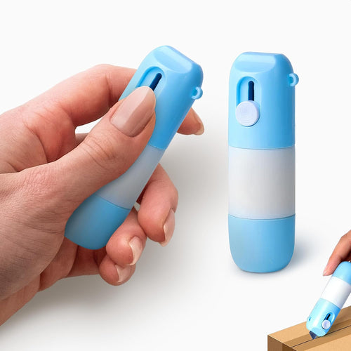 Thermal Paper Eraser Pen & Box Cutter, 2 pcs