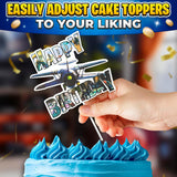 Video Game Cake Topper with 7 Figures