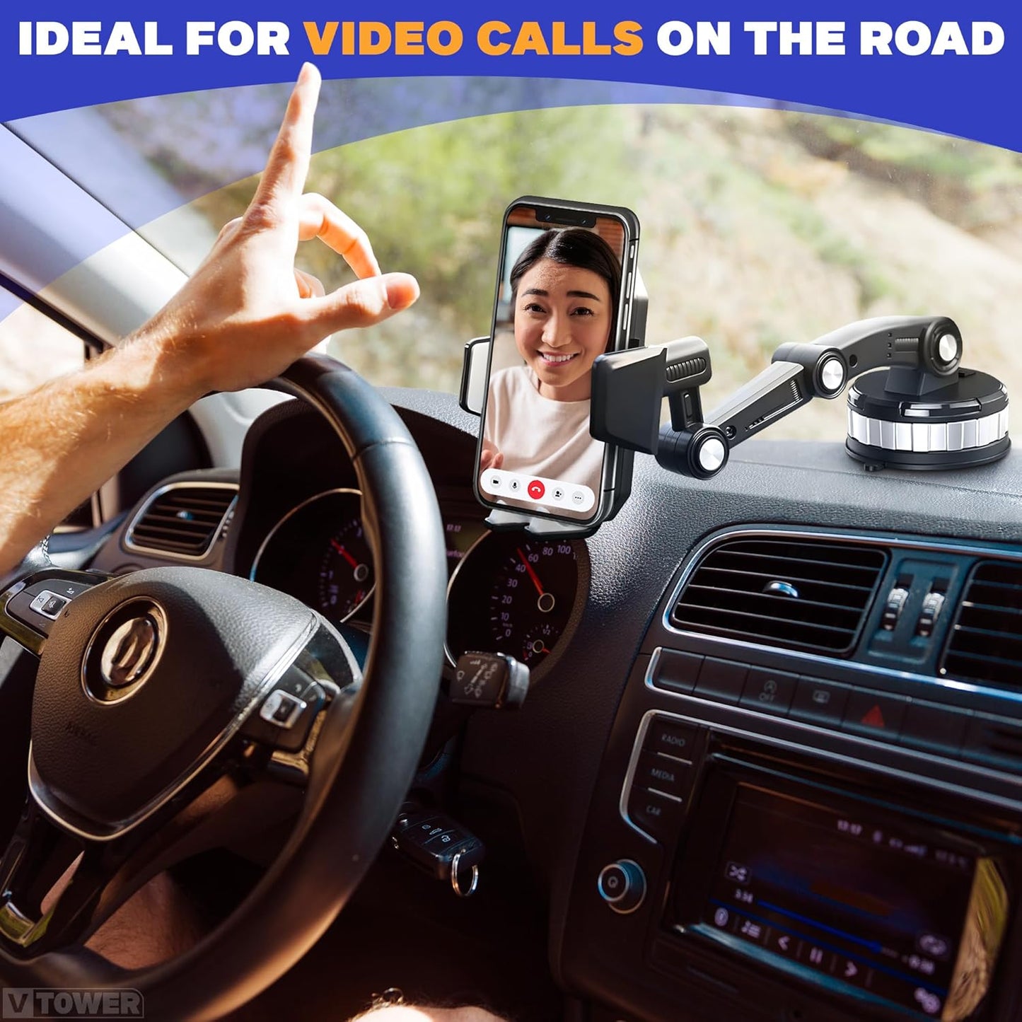 Phone Holder for Your Car Phone Mount