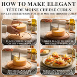 Rotary Flower Cheese Curler