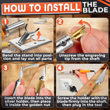 Electric Hot Knife Cutter Set, 30 W