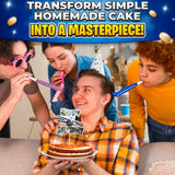 Video Game Cake Topper with 7 Figures