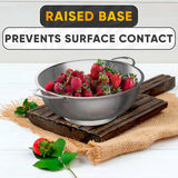 Stainless Steel Strainer Bowl, 5 qt