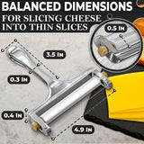 Wire Cheese Cutter with 2 Spare Wires