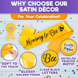 Mommy to Bee Sash & Pin (Yellow)