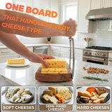 Manual Cheese Slicer with Locking Blade