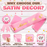 Mom to Be Sash & Dad to Be Pin (Pink)