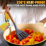 Kitchen Utensil Set with Holder, 12 pcs (Grey)