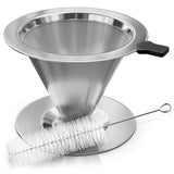 Pour Over Coffee Maker, 2 cups