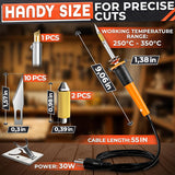 Electric Hot Knife Cutter Set, 30 W