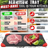 Defrosting Tray for Frozen Meat, 14 × 8"