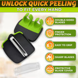 Finger Grip Palm Peelers, 2 pcs
