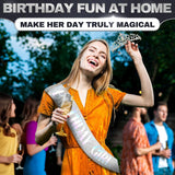 Birthday Sash & Tiara Set (Silver)