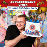 Superhero Cake Topper Set, 11 pcs