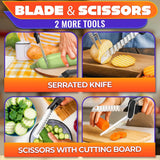 7-in-1 Cutting Board Scissors