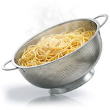 Stainless Steel Strainer Bowl, 5 qt