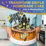Magic Party Cake Topper Set, 10 pcs