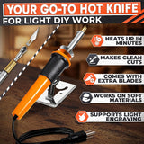 Electric Hot Knife Cutter Set, 30 W