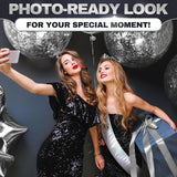 Birthday Sash & Tiara Set (Silver)