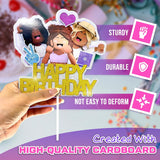 Girl Gamer Cake Topper, 8.3 × 6.3"