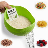 Rice Strainer Bowl with Handle, 1.7 L