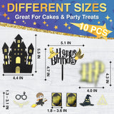 Magic Party Cake Topper Set, 10 pcs
