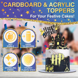 Magic Party Cake Topper Set, 10 pcs