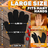 Aramid Oven Gloves with Fingers (Grey)